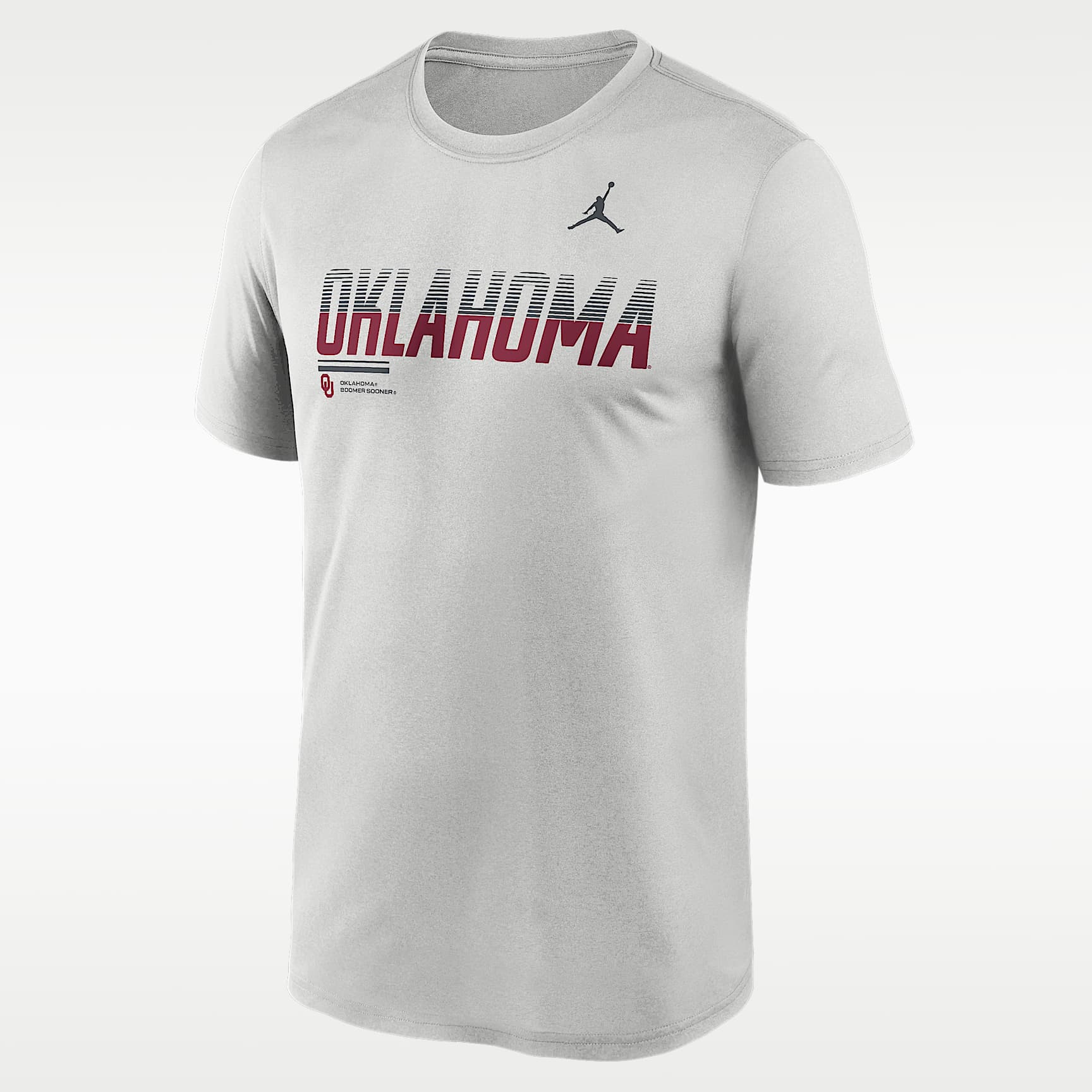 Oklahoma Sideline Legend Men's Jordan Brand Dri-FIT College T